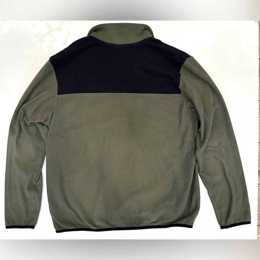 The North Face And Columbia Men’s Lot Of 2 Fleece Pullovers Black Size XL - Picture 7 of 11